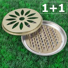 센스올 모기향 거치대 캠핑 모기 퇴치 연소기 통 케이스, 1+1 1세트