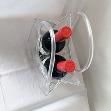 마켓홈즈 PVC 와인 칠링백 피크닉 맥주 쿨링백 아이스 가방 보냉백(더블)