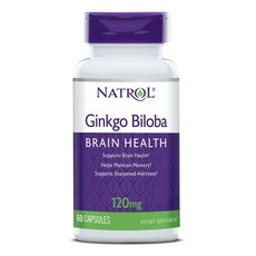 나트롤 징코 빌로바 120mg 캡슐 무설탕, 60개입, 1개