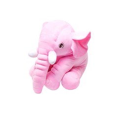 기프트앤돌 대형 코블리 코끼리 애착 모찌 봉제인형 60cm 캐릭터인형, 핑크