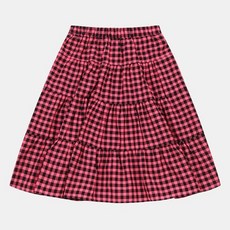 셀덴체크스커트