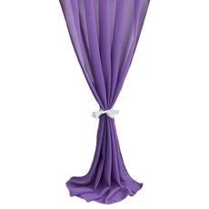 (1개 항목) 심플한 단색 테이블 장식 테이블 러너, Light purple, 1개