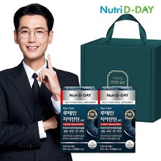 뉴트리디데이 아이케어 루테인 지아잔틴182 2박스 선물세트, 30정, 2개
