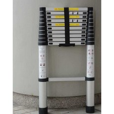 접이식 일자 사다리 광폭 4M 5M 알루미늄 고소작업, 독일 표준 두꺼운 4.1m 단면 사다리, 1개