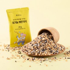 싸리재 오곡 통 곡물 시리얼 [(스틱) 유기농 볶은곡식 20g 30봉] 다이어트, 단품, 600g, 30개