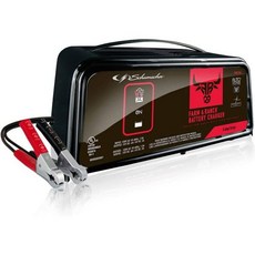 트랙터 자동차 트럭 SUV RV 배터리를 위한 슈마허 FR01236 6암페어 3암페어 6V/12V 완전 자동 배터리 충전기 유지보수기 자동 탈황기 자동 6V/12V 배터, 1개