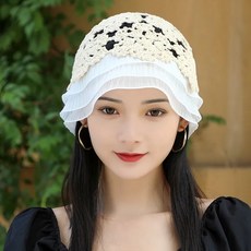 레이스두건여름에쓰기좋은예쁜두건