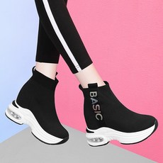 제라늄몰! 스워커 양말 뉴 2020 봄 여성 날림 직조 하이 스판 스포츠 앵클부츠 마틴