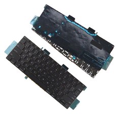 ZLD 키보드 백라이트 무선 US Qwerty 레이아웃 MacBook Pro Smart TV PC HTPC 콘솔 컴퓨터 용 기계식 키보드, 280x95x1mm, 검은, 플라스틱 + PC 폴리 카보네이트