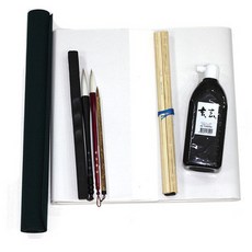  캘리그라피세트 E / 서예용품/서예붓/먹물/벼루 