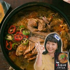 [TV홈쇼핑정품 애드크로스]이마시야 감악산 특 염소탕 연예인 흑염소