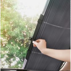 인포카몰 아기 차량용 자동차 차박 캠핑 여름 겨울 윈도우 햇빛 가리개, 46cm(뒷유리)