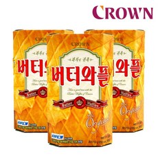 크라운 버터와플, 135g, 15개