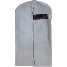 옷걸이 가방 옷 커버 60x110cm 부직포 방수 옷장 수납 여행용 지퍼 정장 포함, 1개, 1개입