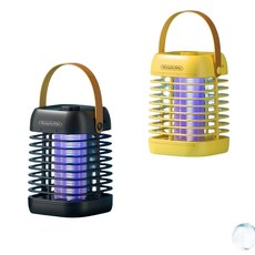 모기퇴치무드등 유미코 모기 퇴치기 전기 해충 퇴치기 충전식 가정 캠핑 모기 퇴치 무드등 겸용 2023년 최신형 블랙