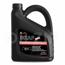 SKAF 부동액 3리터 스카프 핑크색 분홍색 적색, 1개, 3L