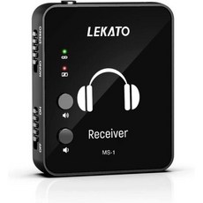 lekato Lekato 무선 시스템 이어폰 인이어, 4) 1 Receiver, 1개