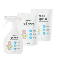 마이비 자연에품은 아기 얼룩제거제 용기330ml 1개+리필 300ml 2팩