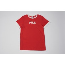 휠라 여성 헤리티지 기본 로고 티셔츠 FS2RSD2151F_LRE