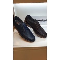 에스콰이아 영에이지 남성 캐쥬얼 경량 더비슈즈 네이비 브라운 YA0FHD011NY YA0FHD010DW