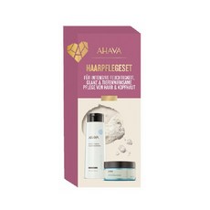 (추석선물특가!!!!)AHAVA 아하바 헤어케어 세트 (아하바 데드씨 워터 미네랄 샴푸 400ml + 아하바 사해 딥 너리싱 헤어 마스크 250ml)