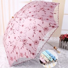 이중레이스양산