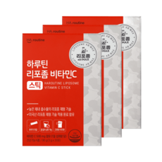 하루틴 비타민C 스틱 3g x 3박스 (3개월), 3. 리포좀 비타민C 스틱 3개(3개월), 3개, 90g