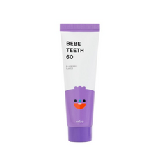 베베티스60 무불소 아기치약, 60g, 3개