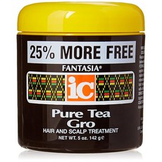 퓨어티그로우  Fantasia Pure Tea Gro 헤어 트리트먼트 141.7g(5온스) 1개 