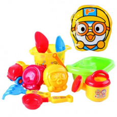 뽀로로가방모래놀이