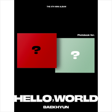 백현 (BAEKHYUN) - 미니앨범 4집 : Hello World [Photobook Ver.][2종 SET]