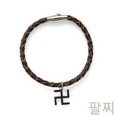 GJW704702 소가죽 자석 불교 가죽 여자 만 고급 팔찌 큐빅가죽 팔찌 발찌 Black 외 3가지옵션