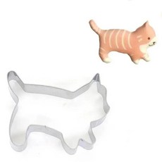 만화 쿠키 몰드 내구성 고양이 비스킷 케이크 페이스트리 장식 가제트 모형 주방 베이킹 도구 핫, 1개