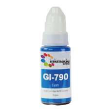 캐논 GI-790 호환잉크 G1000 G1010 G2000 G2002 G2010 G2012 G3000 G3010 G3012 G4010, 2. 파랑호환잉크, 1개