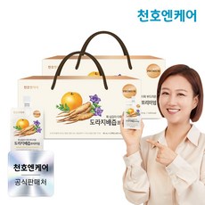 [천호엔케어]도라지배즙 프리미엄 80mL 30개입, 2.4L, 2박스