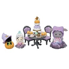 실바니안 패밀리 할로윈 서프라이즈 파티 세트 168966, Multicolor, Halloween Surprise Party Set