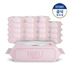 릴리유 퓨어핑크 물티슈 캡형 72매X20팩