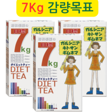 일본 다이어트보조제 쇼와제약 목표 7kg 감량 다이어트차 [일본직배송]