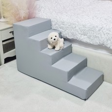 8DECO 강아지계단 5단 60cm 펫스텝 애견계단 그레이계단, play5 방수 진그레이, 1개