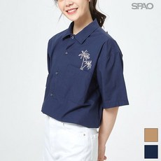 스파오반팔셔츠