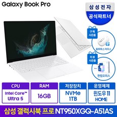 삼성전자 갤럭시북 프로 NT950 15.6인치 가벼운 대학생 사무용 업무용 가성비 인강용 포토샵 영상편집 캐드 주식 윈도우11정품 추천 노트북