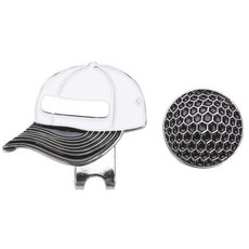 Magnetic Golf Hat Clips Ball Marker Professional Golf Training Aids Accessories, 하얀색