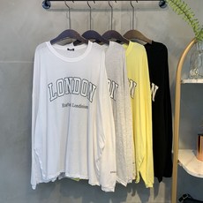 경제적인 씨네샵 최저가 정보 BEST 10 6 씨샵인더룸 / 런디언 레터링 트임 긴팔 티셔츠 4color