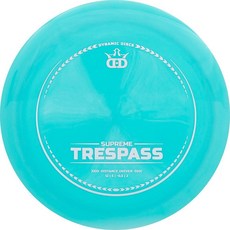 Dynamic Discs Supreme Trespass Distance Driver Golf Disc 173-176g, 170-172g, 1개