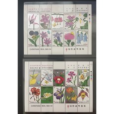 2001년 크리스마스씰 전지 (무공은 정식발행아님) 1 1개 상품 이미지