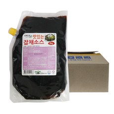 오로지 맛있는 잡채소스2kg 6개 1박스