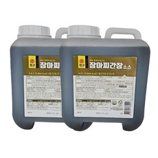몽고식품 장아찌 간장 소스, 4.6L, 2개
