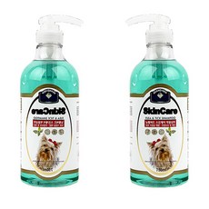 벨버드 스킨케어 샴푸 750ml X 2개 강아지 이 벼룩 진드기 예방 약용샴푸
