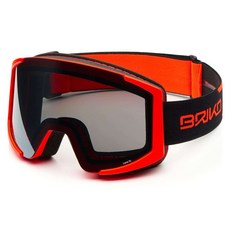 브리코 스키고글 1819 LAVA XL 2LENSES FL-ORG-BK