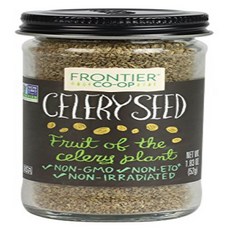 Frontier Celery Seed Whole 1.83 Ounce Bottle (Pack of 12) 프론티어 셀러리 씨앗 전체 1.83온스 병(12팩), 51g, 12개